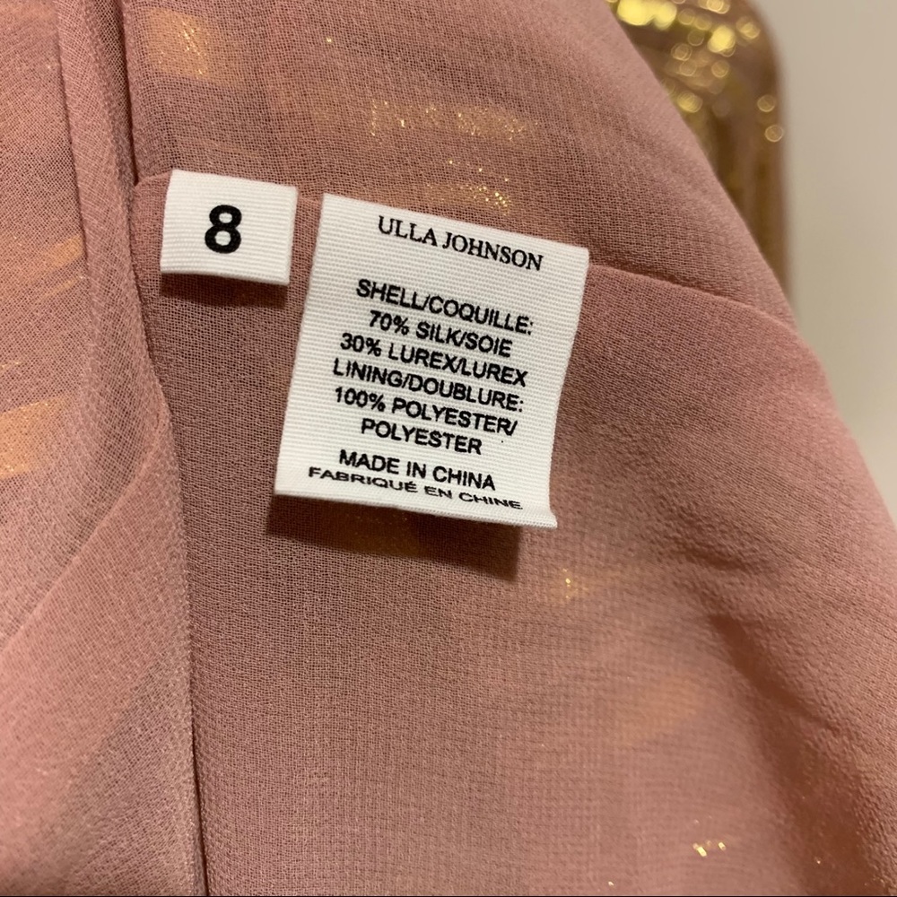 NEW ULLA JOHNSON Rose Averil Mini Dress - Picture 10 of 15